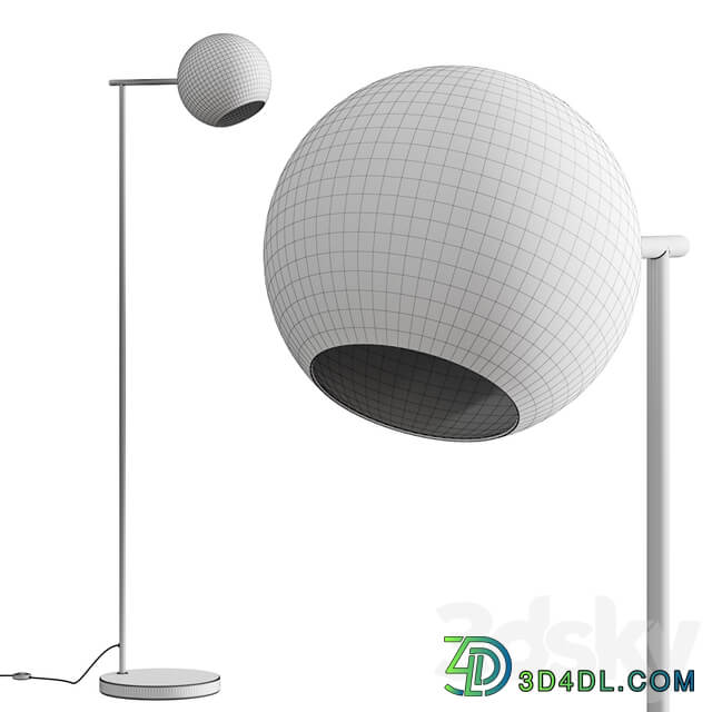 West Elm Staggered Glass Floor Lamp