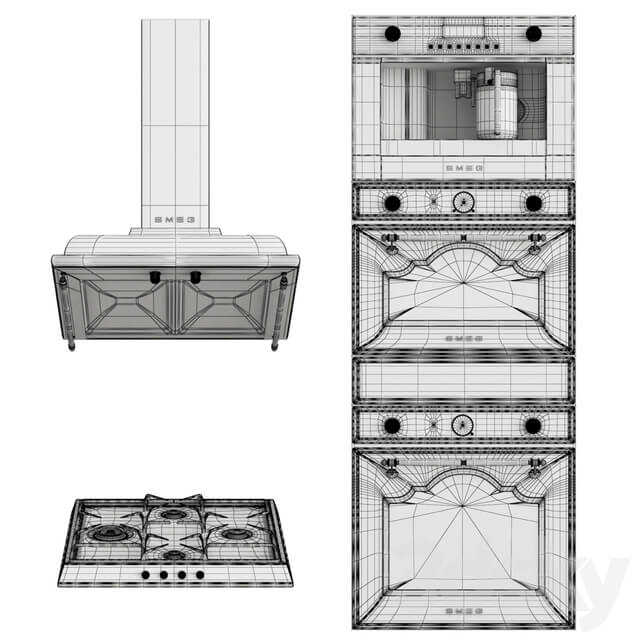 Smeg Cortina Black