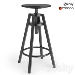 Ikea dalfred bar stool 