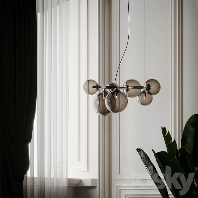 PUPPET RING pendant by Vistosi Pendant light 3D Models