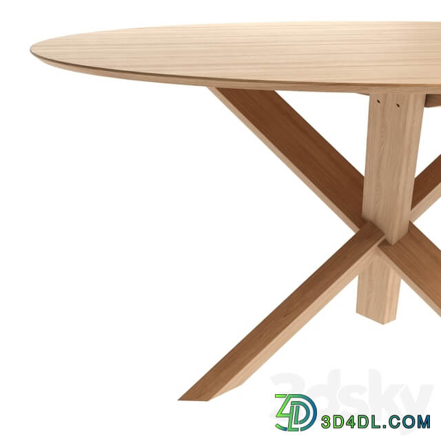 Mikado Round Dining Table R160 Cm by Industry West