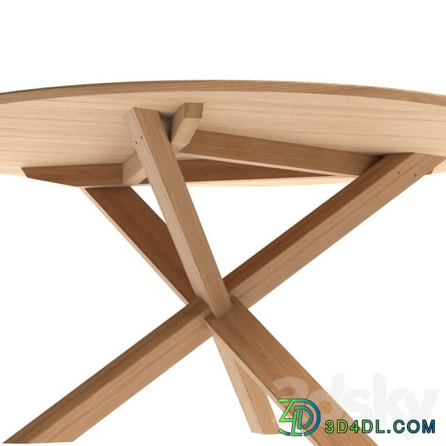 Mikado Round Dining Table R160 Cm by Industry West