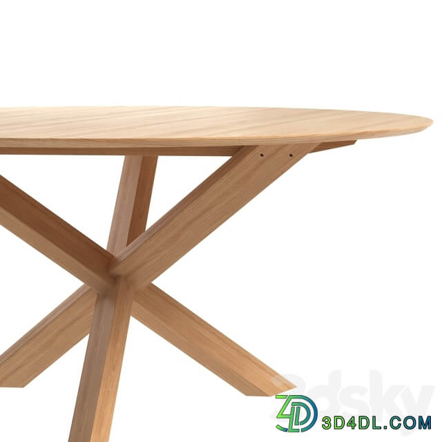 Mikado Round Dining Table R160 Cm by Industry West