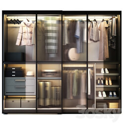 Wardrobe Display cabinets Novamobili Layer Wardrobe 