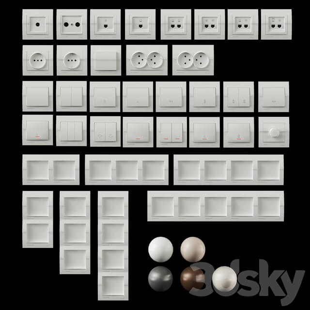 Miscellaneous Sockets and switches Lezard Deriy