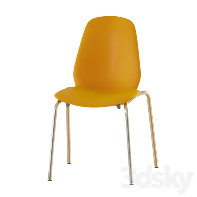 Table Chair IEKA Bekant table and Leifarne chairs