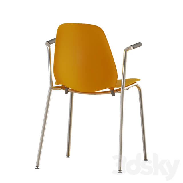 Table Chair IEKA Bekant table and Leifarne chairs