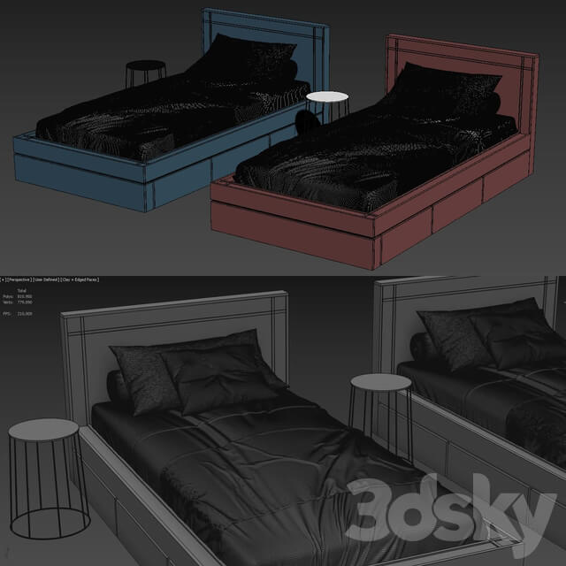 Bed Bed031 Single Bed