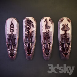 Other decorative objects Mask carving art. 2ML3 