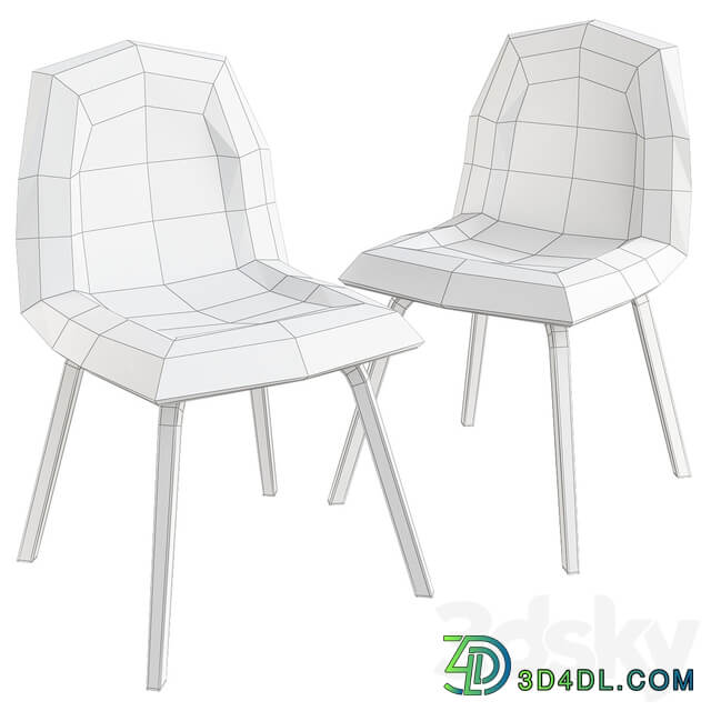 Gubi Chair Designed by Boris Berlin