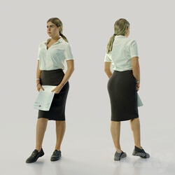 3d scan woman 11 