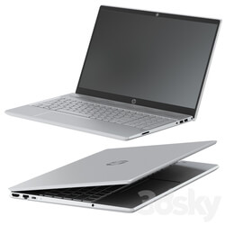 hewlett packard pavilion 15 laptop PC other electronics 3D Models 