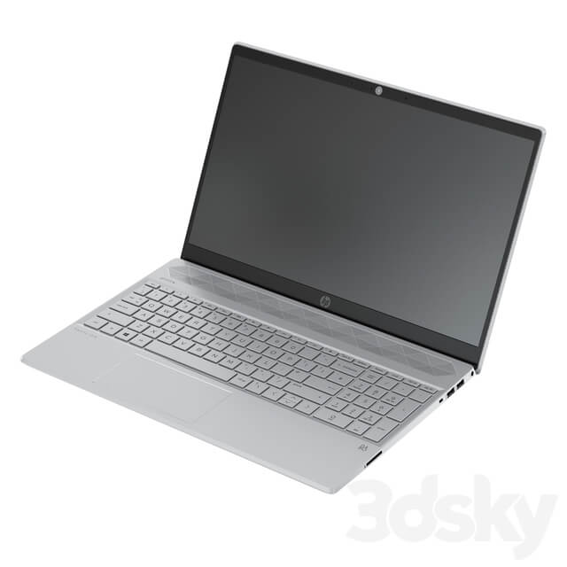 hewlett packard pavilion 15 laptop PC other electronics 3D Models