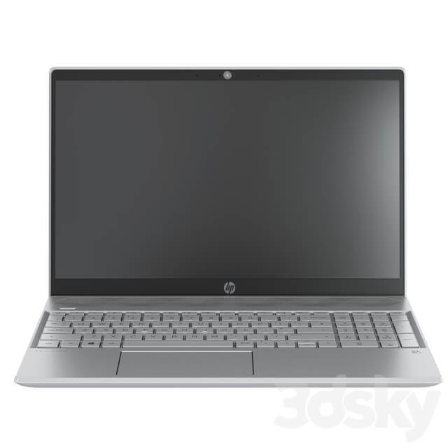 hewlett packard pavilion 15 laptop PC other electronics 3D Models