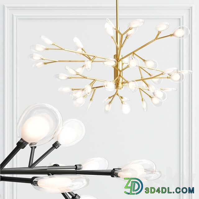 LED Acrylic Pendant Light Scandinavian Design Pendant light 3D Models