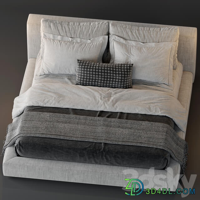 Bed RH Cloud Platform Bed