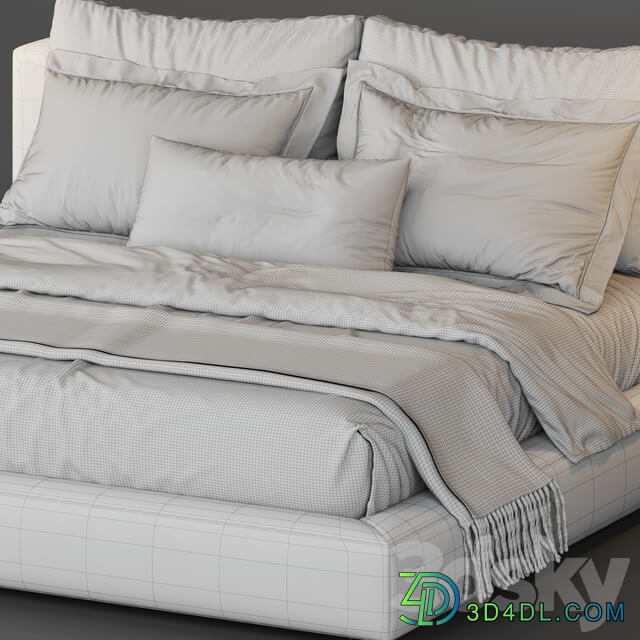 Bed RH Cloud Platform Bed