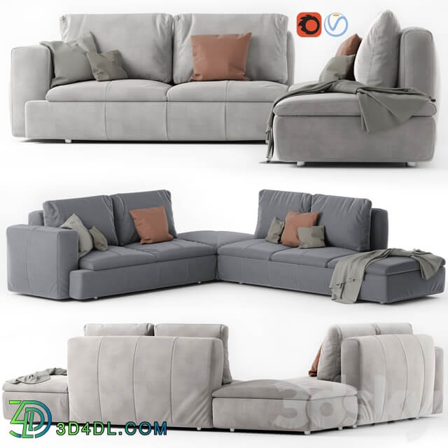 Corner sofa Eclectico Comfort