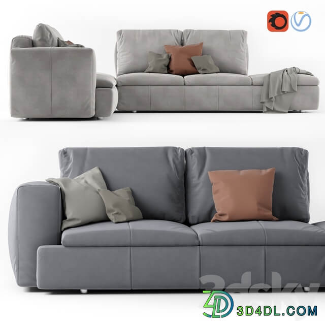 Corner sofa Eclectico Comfort