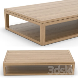 RH Outdoor Capri coffee table 