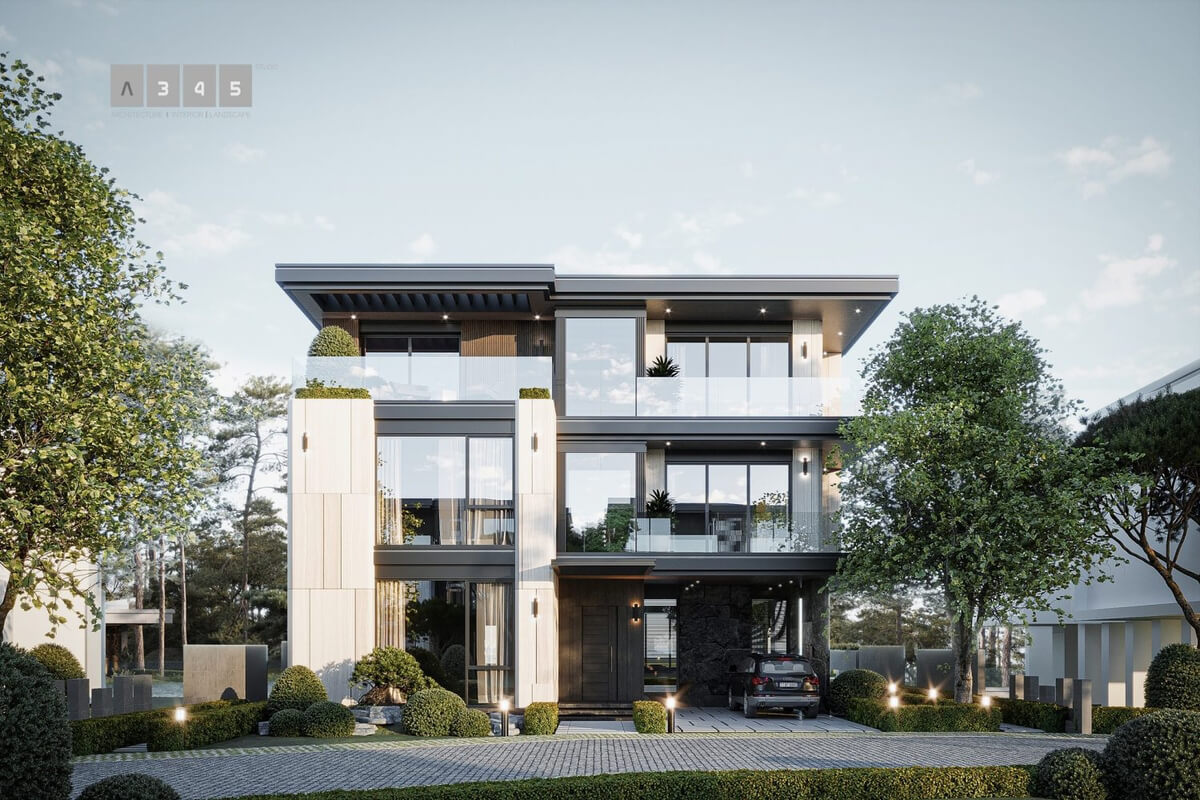 13373. 3D House Exterior Model Download By Truong Cong