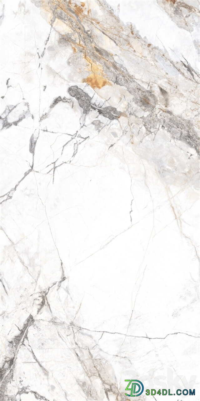 Tile Marble Set Invisible Marble Gray