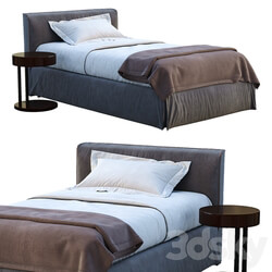 Bed Meridiani Single Bed LAW 