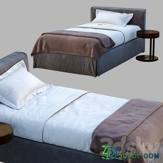 Bed Meridiani Single Bed LAW