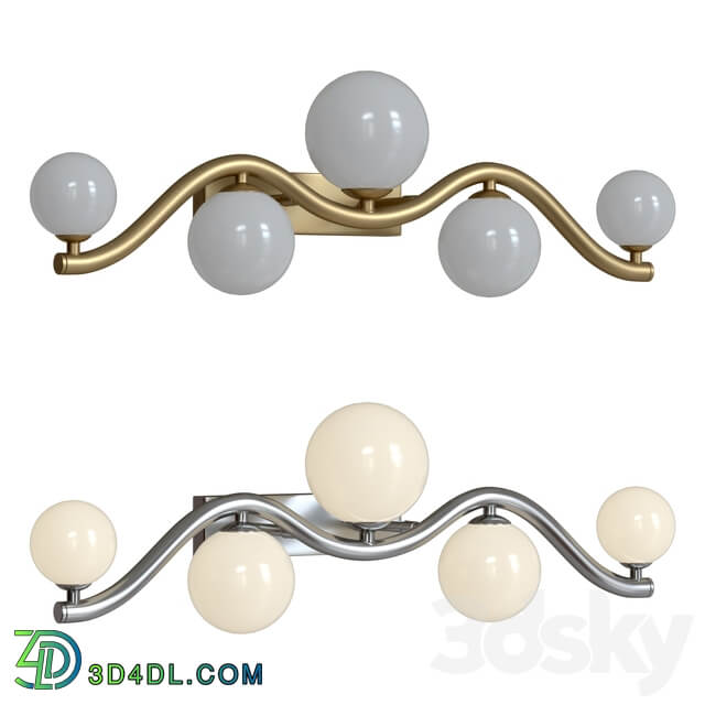 Sconce Uva MOD059WL 05G and MOD059WL 05CH