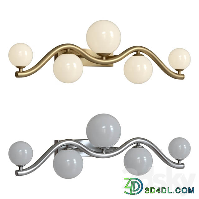 Sconce Uva MOD059WL 05G and MOD059WL 05CH
