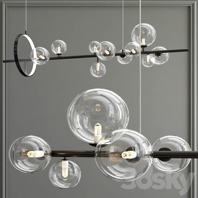 IONA L Pendant light 3D Models