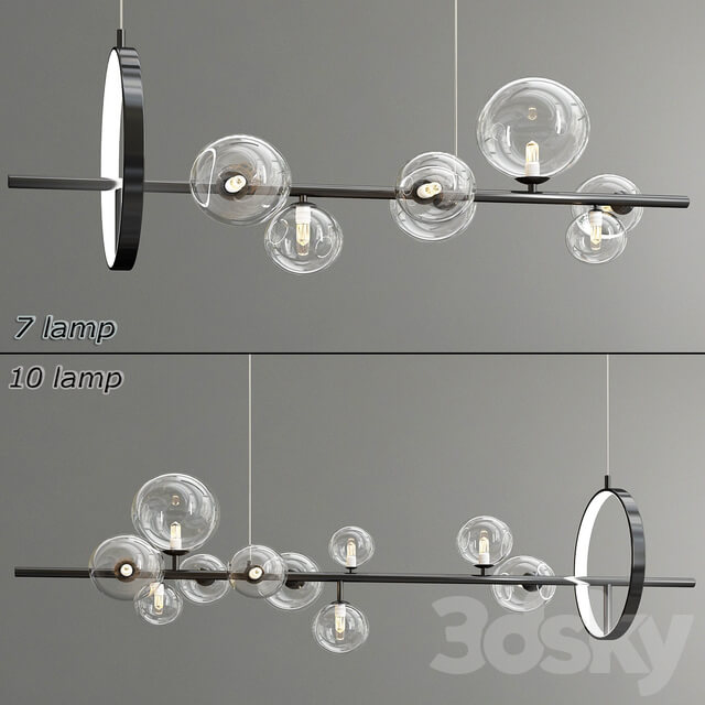 IONA L Pendant light 3D Models