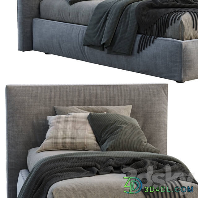 Bed Flexteam Single Bed MILLER