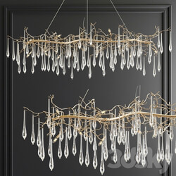 Serip Replika Linear Chandelier Pendant light 3D Models 