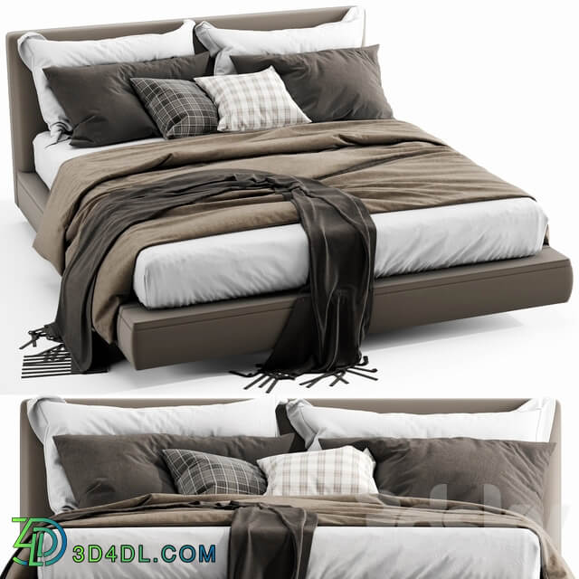 Bed B B Italia Richard Bed
