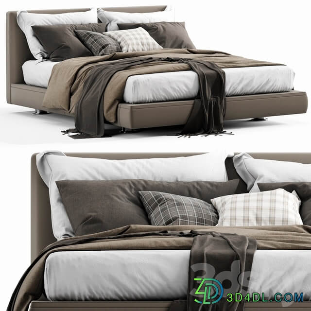 Bed B B Italia Richard Bed