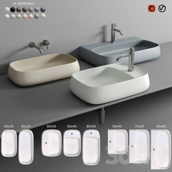 Alice Ceramica NUR Washbasin 
