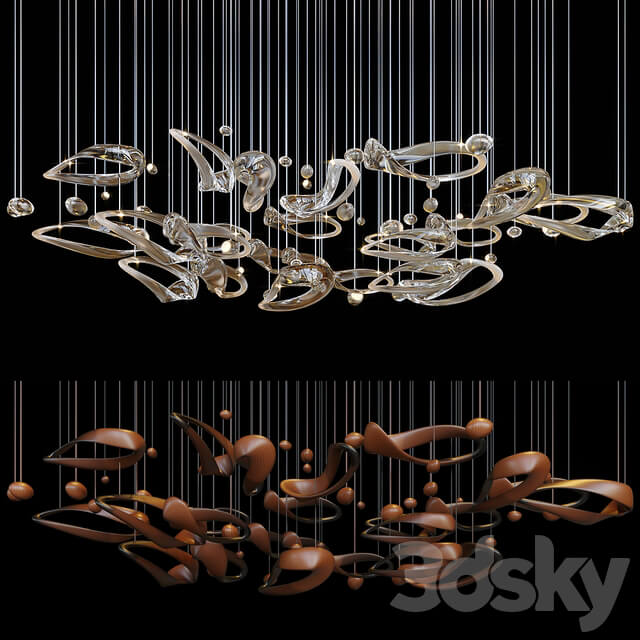 Chandelier Light Vargov Pendant light 3D Models