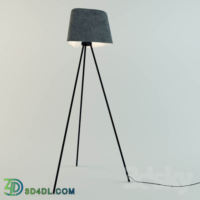 Tom Dixon Felt Shade Tripod Stand