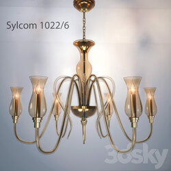 Sylcom 1022 6 Pendant light 3D Models 