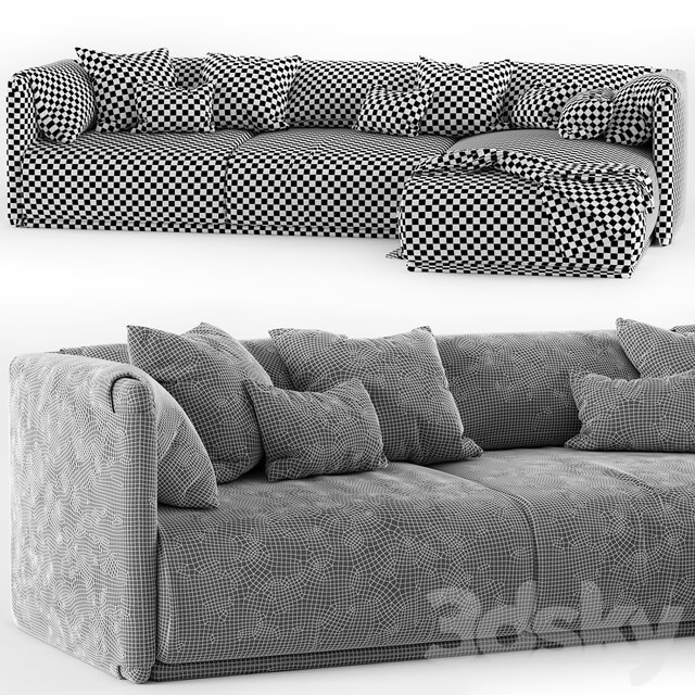 Corner sofa Twin Set