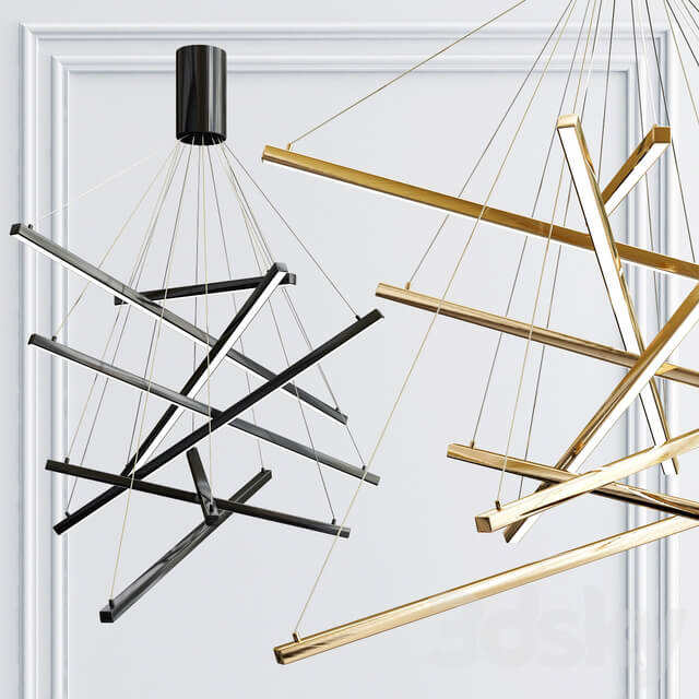 Scatter Pendant light 3D Models
