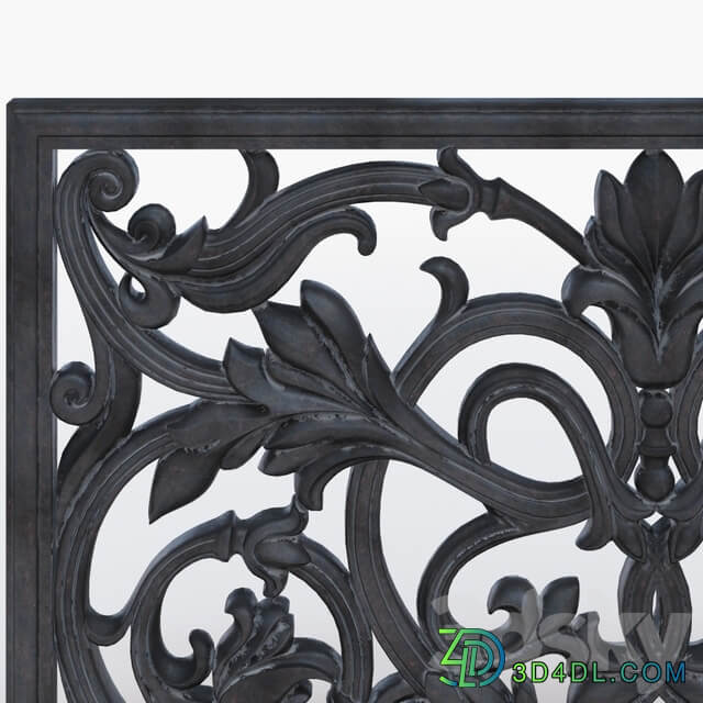 Fencing grille screen