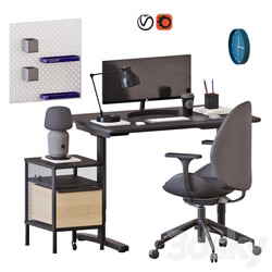 IKEA BEKANT working desk 1 