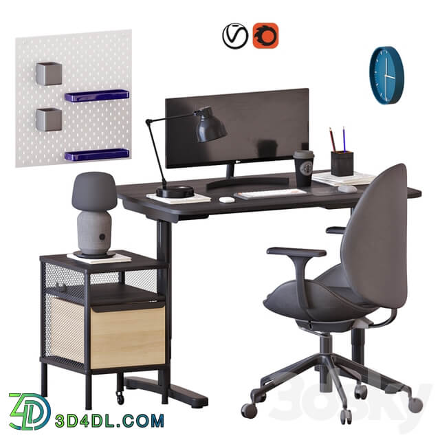 IKEA BEKANT working desk 1