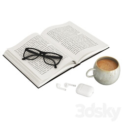Open book 3D Models 