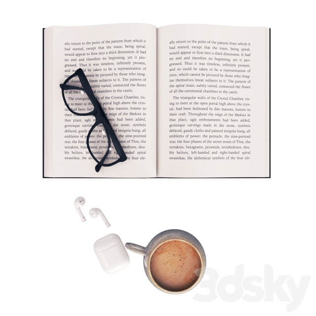 Open book 3D Models