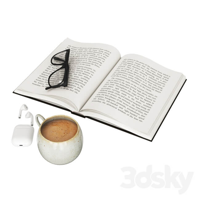 Open book 3D Models