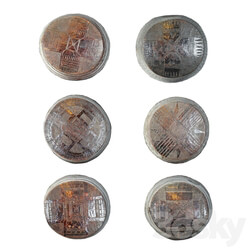 Other decorative objects Vintage Ethiopian Split Bowls 
