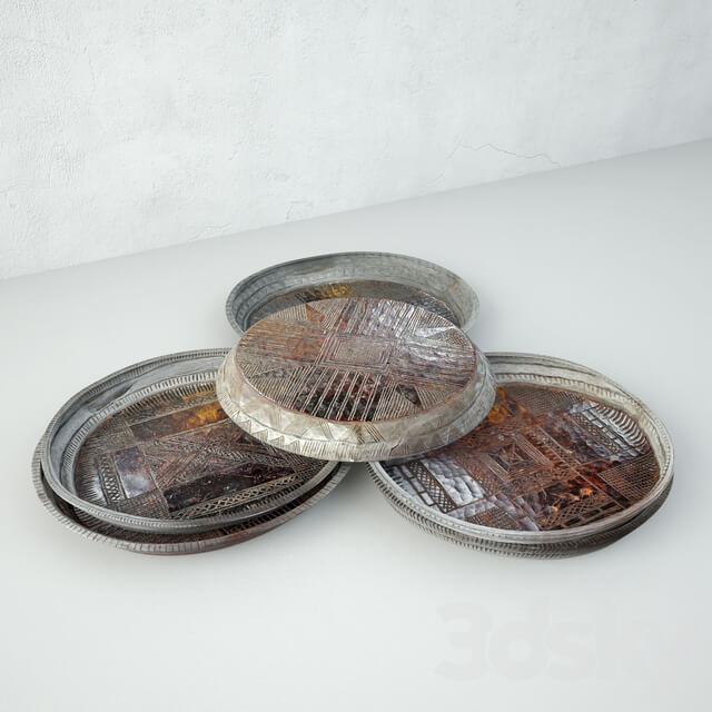 Other decorative objects Vintage Ethiopian Split Bowls